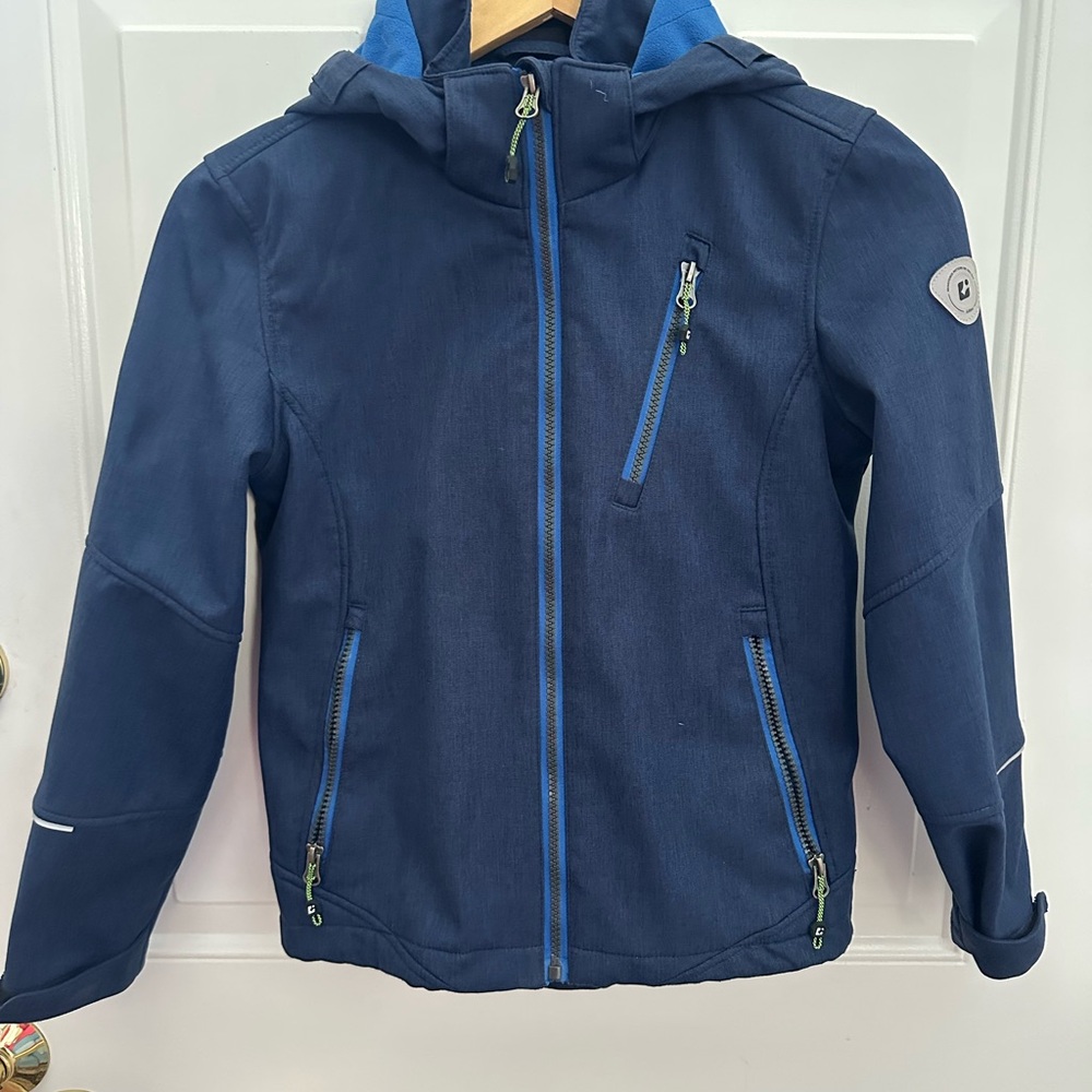 Kids killtec size 10 Blue Shell Jacket - Picture 3 of 11